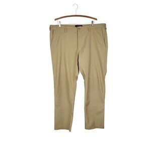 Bluffworks Ascender Chino Pants 40x30 Khaki Travel Lightweight Regular Fit